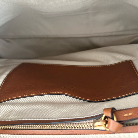 Chloe Lexa Crossbody Medium Bag Beige Suede - Picture 8 of 12